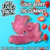 LoudBerry Gummies - 100mg THC