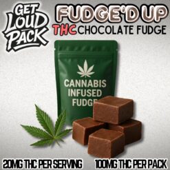 Fudge’d Up – THC Infused Chocolate Fudge - 100mg THC