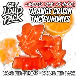 Orange Crush Gummies - 100mg THC