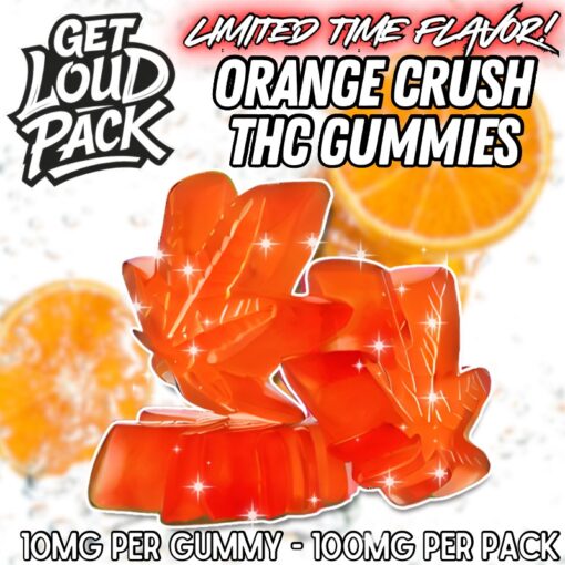 Orange Crush Gummies - 100mg THC