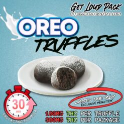 THC Oreo Truffles – 3 Pack (100mg Each)